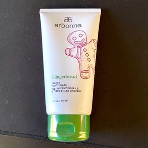Arbonne hair and body wash gingerbread